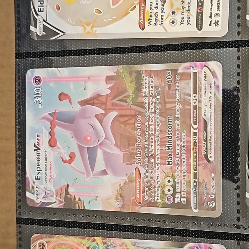 Super rare Espeon Vmax
